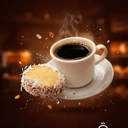 Imagen de Alfajor y Café Americano